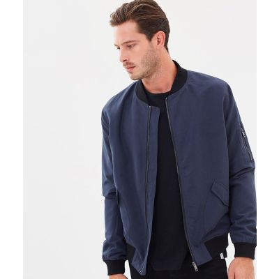 Long Sleeve Leopard Blue Jacket